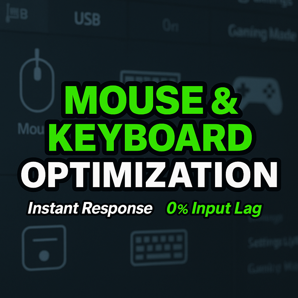 Maus & Tastatur Optimierung